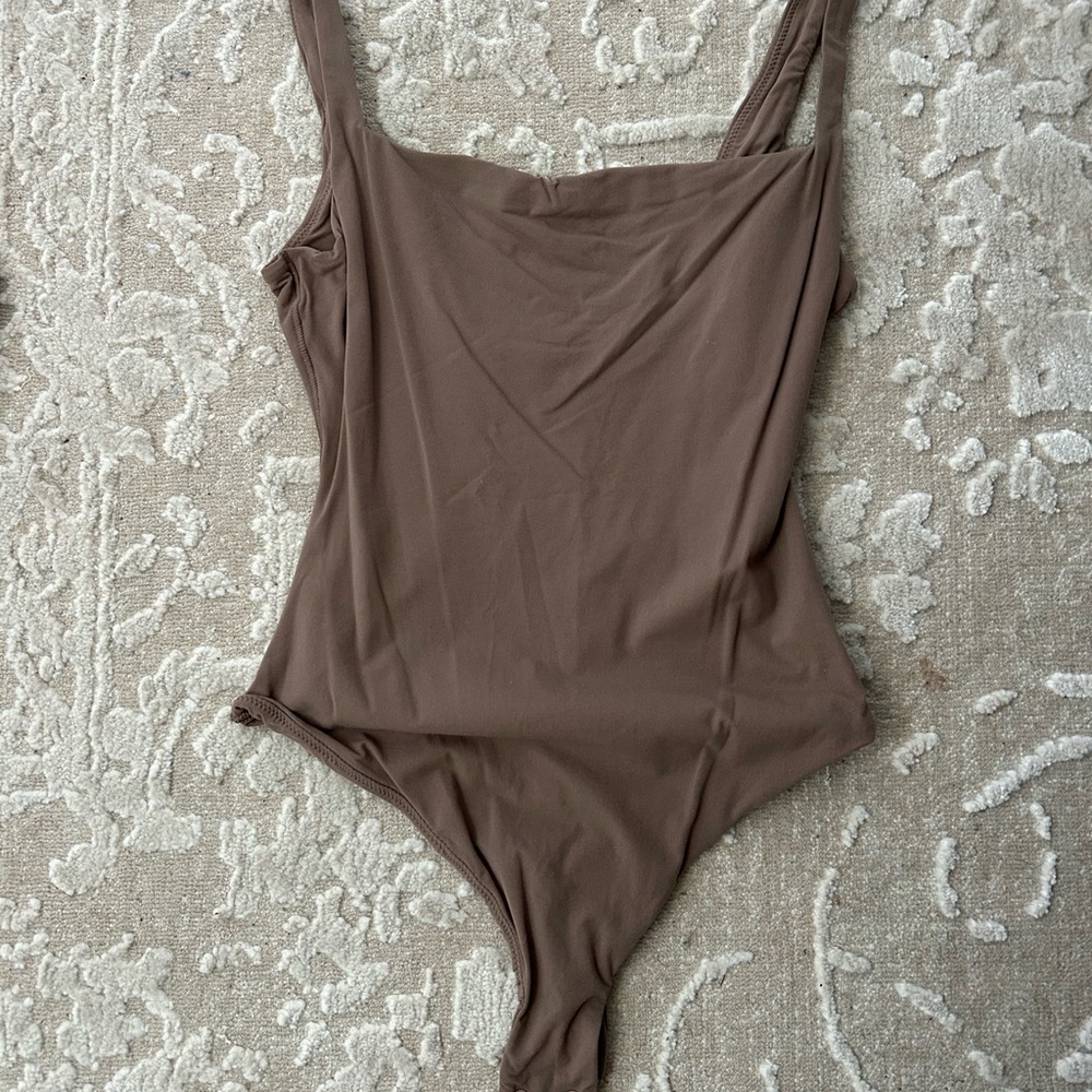 SKIMS Cocoa Sleeveless Bodysuit